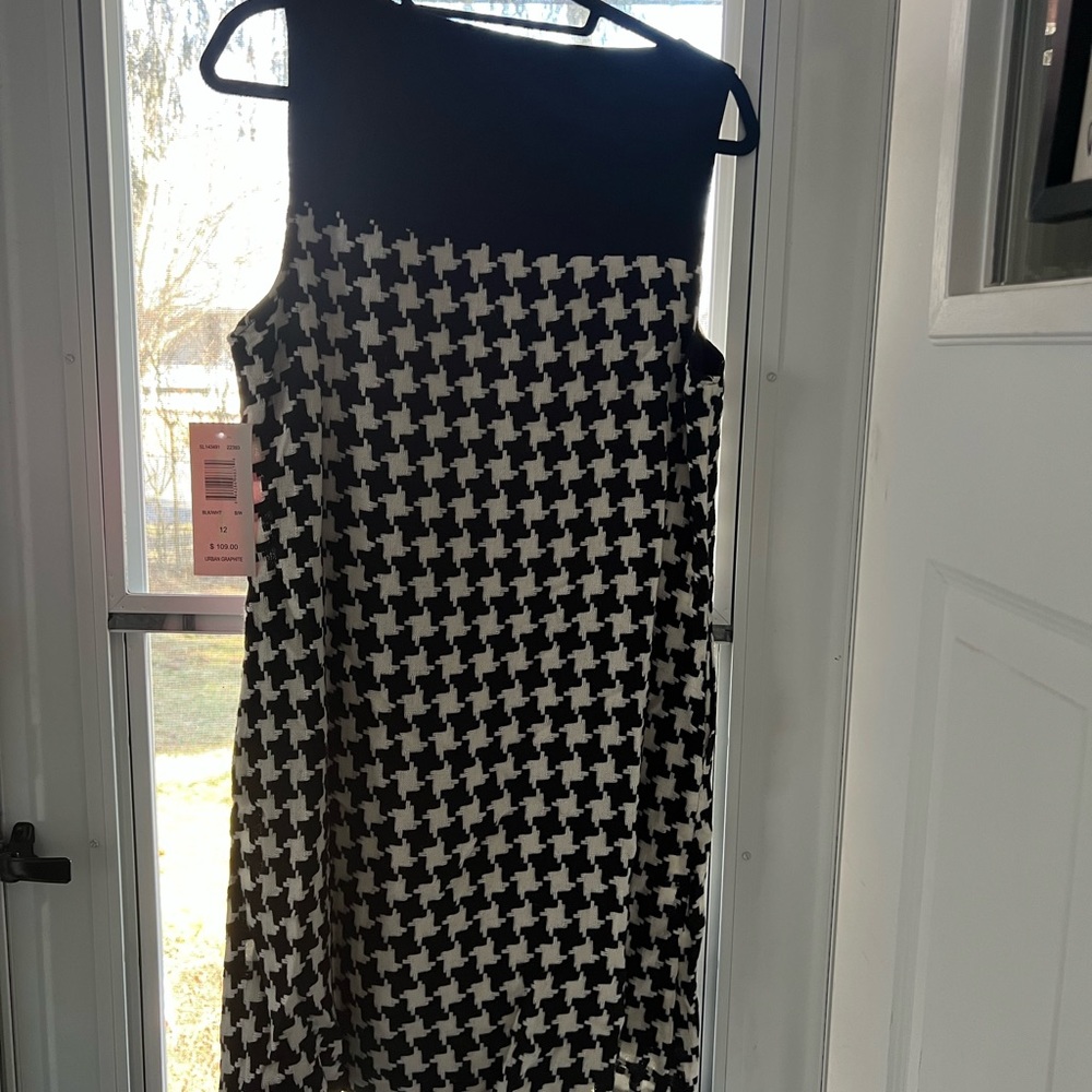 Sunny Leigh houndstooth dress